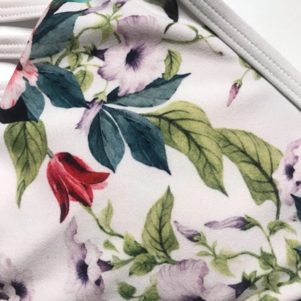 Lorna Jane High Intensity Broderie Floral Sports Bra XSMALL. - Picture 3 of 4